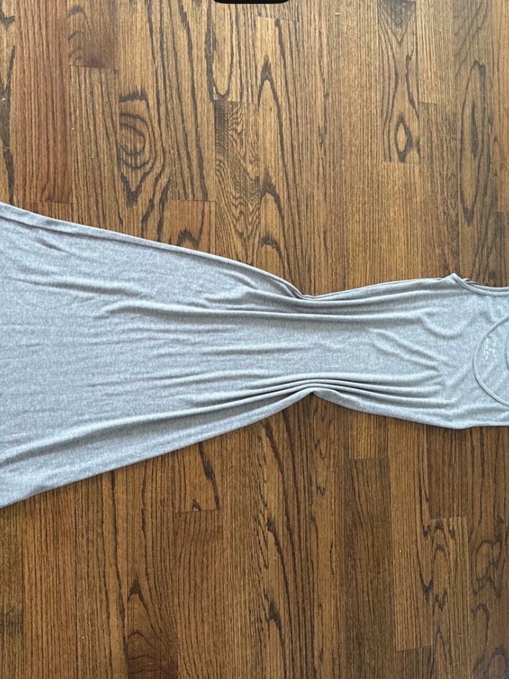 Primark Light Gray Sleeveless Maxi Slip Dress